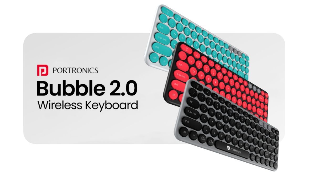 Portronics Bubble 2.0 Wireless Keyboard