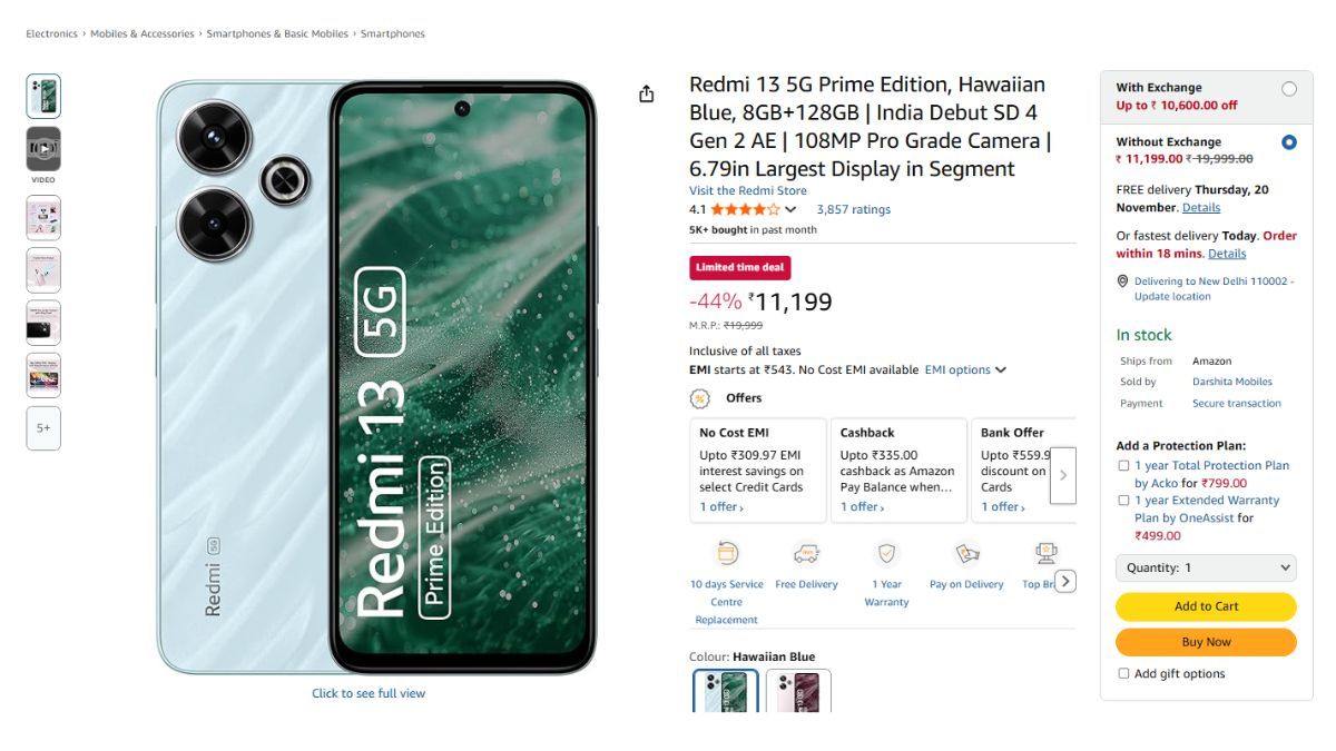 Redmi 13 5G Prime Edition