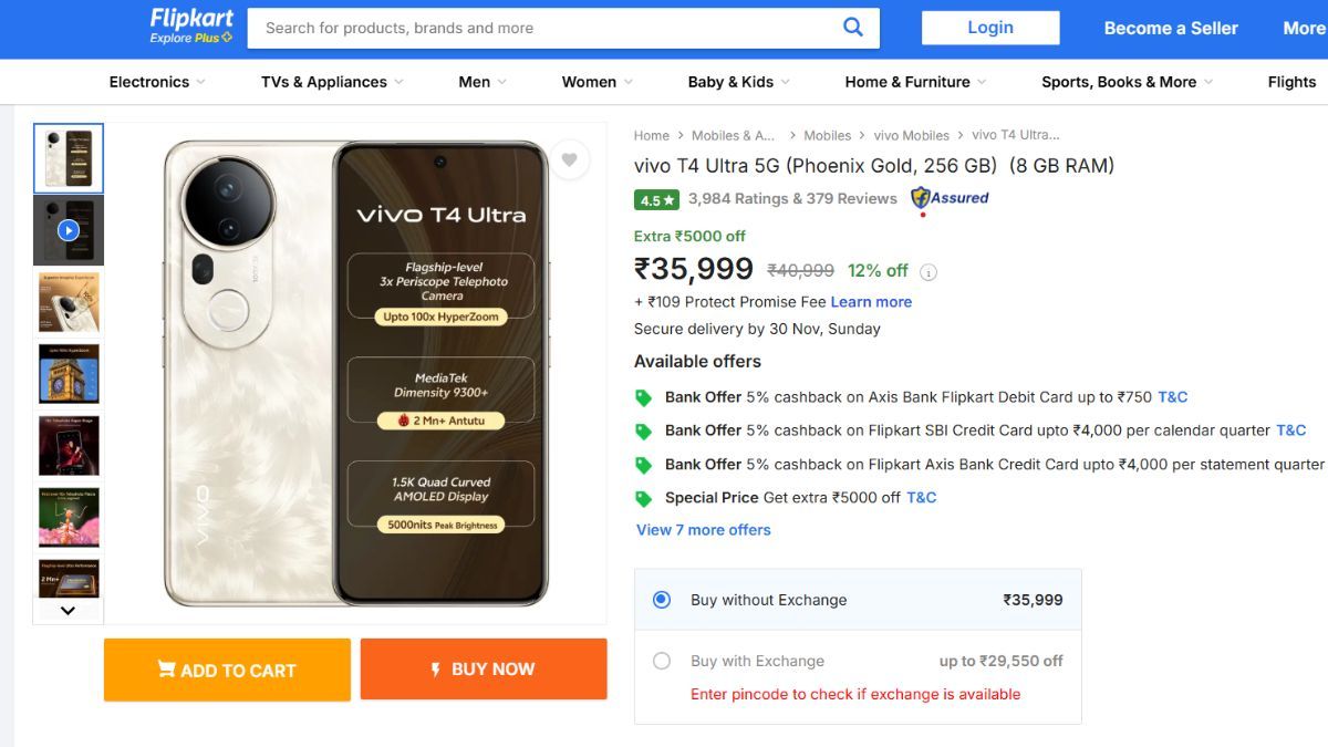 Vivo T4 Ultra new