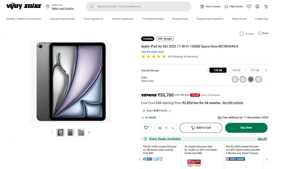 iPad Air M3