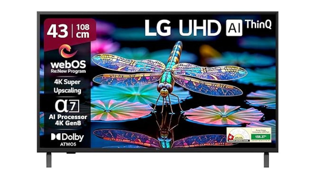 LG 108 cm (43 inches) UA82 Series 4K Ultra HD Smart webOS LED TV