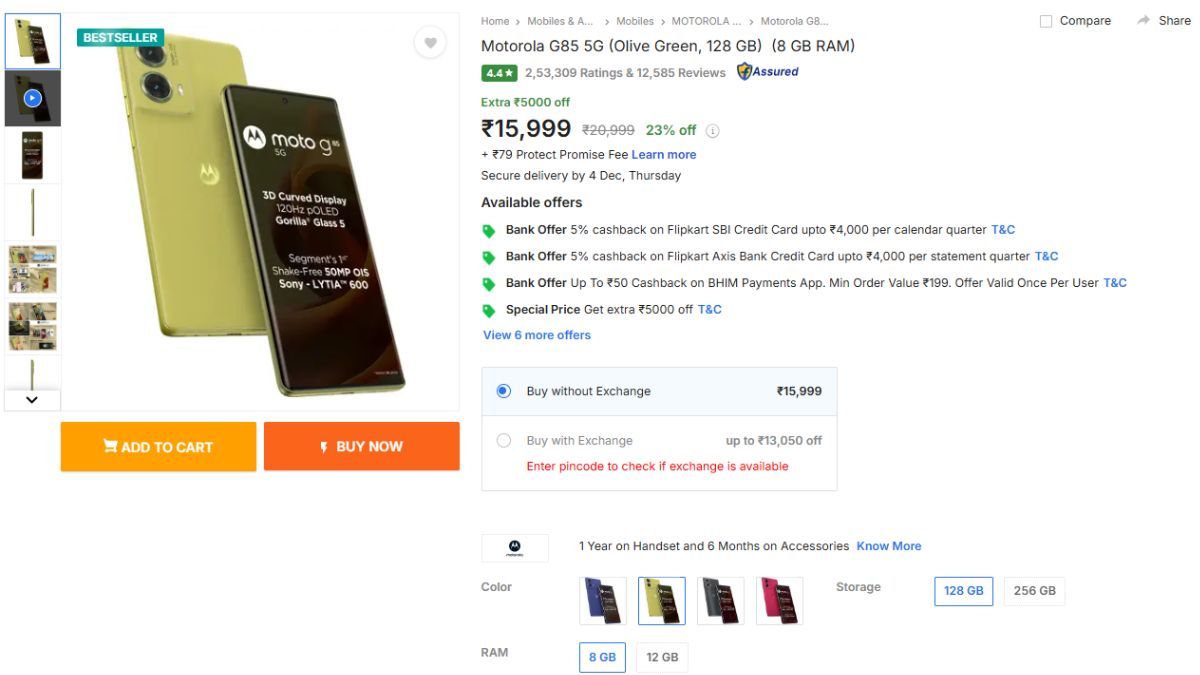 Moto G85 5G