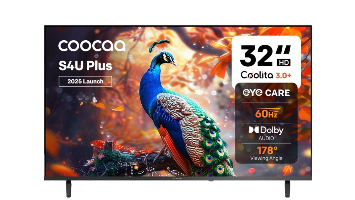 Coocaa S4U Plus 32 inch HD Ready Smart TV 