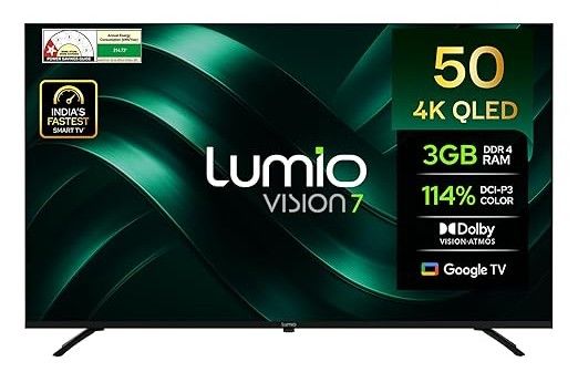 Lumio Vision 7 50-inch 4K QLED Smart Google TV