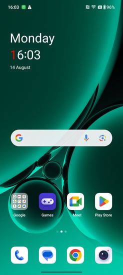 Home Screen