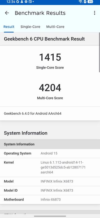 Geekbench 5.1 Multi-Score