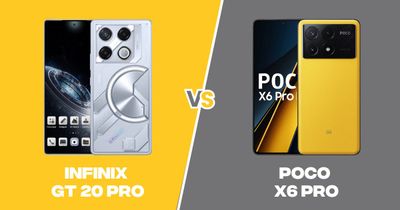 Infinix GT 20 Pro vs POCO X6 Pro: Price, Specs, and Features Compared
