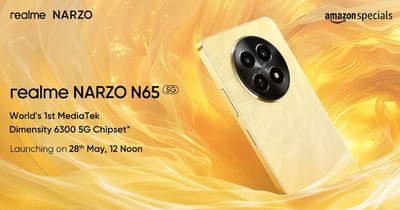 Realme NARZO N65 5G Launching Next Week in India