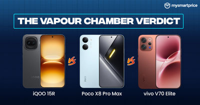 iQOO 15R vs Poco X8 Pro Max vs Vivo V70 Elite: The Vapour Chamber Verdict