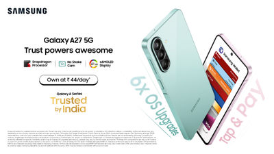 Samsung Galaxy A27 5G Launched in India With Snapdragon 6 Gen 3, 120Hz AMOLED Display, 50MP OIS Camera