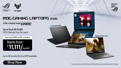 ASUS ROG Launches Zephyrus Duo, Zephyrus G14 & G16, TUF Gaming A14 and ProArt PZ14 in India Starting at Rs. 1,99,990
