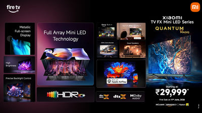 Xiaomi TV FX Mini LED Series Launched in India With Up to 75-inch Screen, 120Hz Game Booster: Price, Features