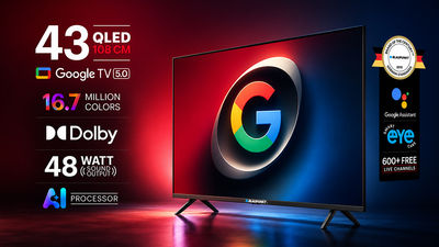 Blaupunkt Launches Google TV 5.0 Powered QLED TVs in India
