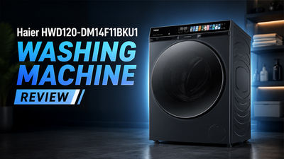Haier HWD120-DM14F11BKU1 Review: A Premium Washer-Dryer With the Best Control Panel I’ve Seen Yet
