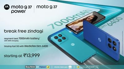 Motorola Moto G37 Power Goes on Sale in India at Rs. 15,999 With 7,000mAh Battery, Dimensity 6400, and 120Hz Display