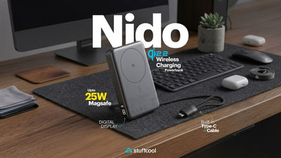 Stuffcool Nido Launches as India’s First Qi2.2-Certified 25W Magnetic Powerbank