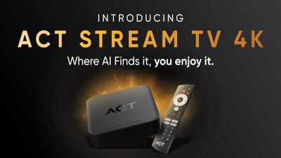 ACT Fibernet Launches Stream TV 4K at Rs 99/Month Rental With AI-Powered Content Search Across OTT Apps and Live TV