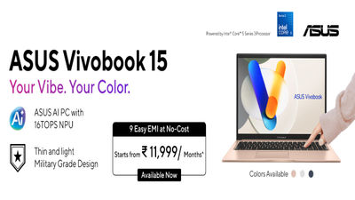 ASUS Launches AI-Powered Vivobook 14 and Vivobook 15 in India With Intel Core Series 3 Processors Starting Rs. 75,990