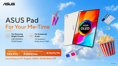 ASUS Pad India Price Announced at Rs. 45,990