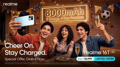 Realme 16T 5G Gets a Price Cut in India, Now Available at Rs 25,999
