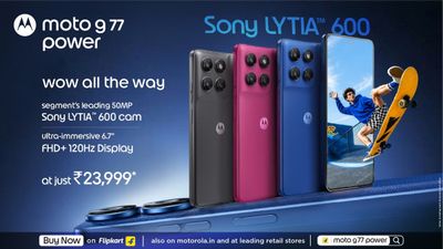 Motorola g77 Power Goes on Sale in India at Rs. 23,999