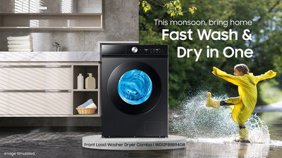 Samsung Positions Bespoke AI Washer Dryer as a Monsoon-Ready Laundry Solution