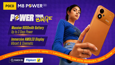 POCO M8 Power 5G India Confirmed to Launch on Aug 4