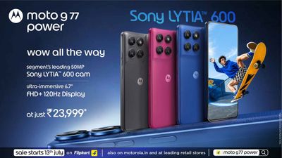 Motorola G77 Power Launched in India at Rs. 23,999