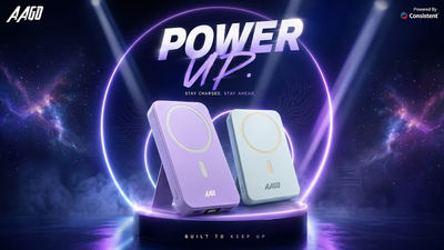 Consistent Launches AAGO ProMag 10000mAh Power Bank With 15W Magnetic Wireless Charging, 22.5W Fast Charging