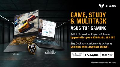 ASUS TUF Gaming 16, Made in India TUF Gaming A15 Launched in India