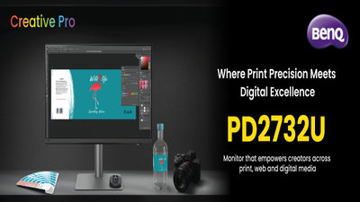 BenQ PD2732U Creative Pro Monitor Launched in India With 4K Display