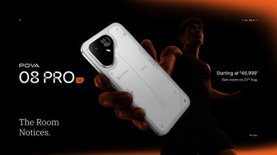 POVA 8 Pro 5G Launched in India With Alive Matrix Display, 144Hz AMOLED, 50MP Sony LYTIA 700C