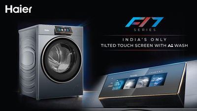 Haier F17 Washer Dryer Launched at Rs 75,990 With 12kg Capacity and Tilted Touchscreen