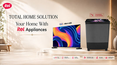 itel Launches QD-Mini LED and QLED TVs, Washing Machines in India; Prices Start at Rs 9,999