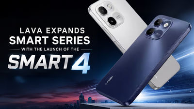 Lava Smart 4 Launched In India With Android 16 Go, MIL-STD-810H Durability, 5,000mAh Battery At Rs 8,499