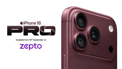 Zepto to Deliver iPhone 18 Pro, iPhone 18 Pro Max and AirPods 5 From September 18 in India