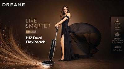 Dreame H12 Dual FlexReach Launched in India at Rs 44,999 With 23,000Pa Suction