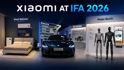 Xiaomi Makes IFA Debut With 380+ Products, Xiaomi 18 Fold, EVs and Bigger Smart Home Push