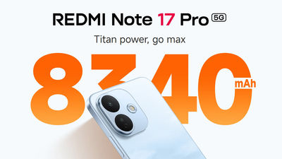REDMI Note 17 Pro 5G Goes on Sale in India Today With 9,000mAh Battery, Prices Start at Rs 33,999