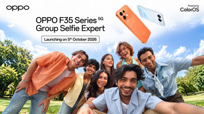 Oppo F35 Series to Launch in India on October 5, Brings 50MP Ultra-Wide Selfie Camera