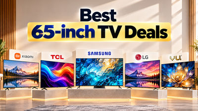 Best 65-inch TV Deals During Flipkart BBD and Amazon GIF Sale: Xiaomi, TCL, Samsung, LG and Vu TVs Get Big Discounts