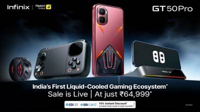 Infinix GT 50 Pro Goes on Sale in India at Rs 64,999; Gaming Bundle Includes Controller, Dock and Cooler