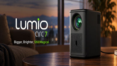 Lumio Arc 7 (2026) Launched in India at Rs 34,999 With 500 ANSI Lumens and 120-Inch Projection