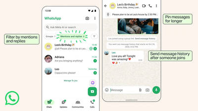 WhatsApp Introduces Four New Group Chat Features, Including Permanent Pinned Messages and Group Status