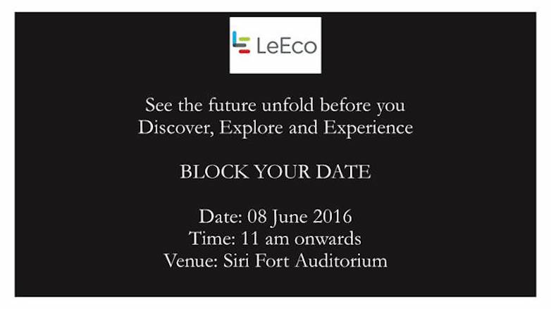 LeEco Invite