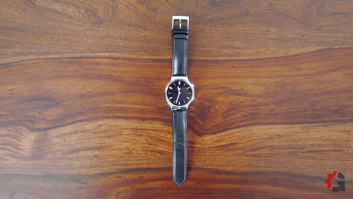 Huawei Watch - Design Black Band & Silver Case