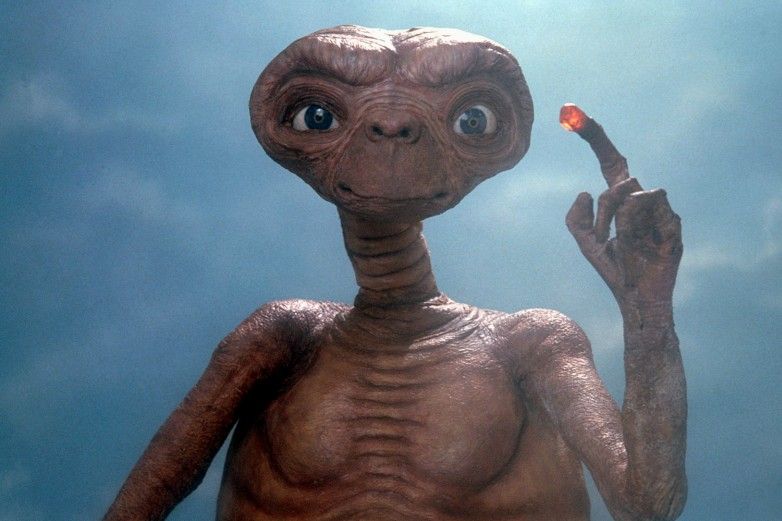 ET from the Steven Spielberg film