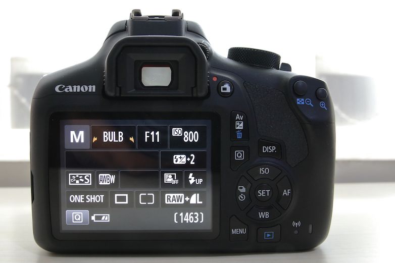 canon eos 1300d shutter count online