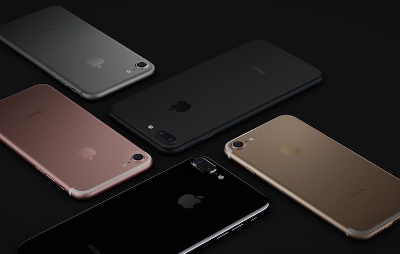 Apple iPhone 7 & Apple iPhone 7 Plus Colours