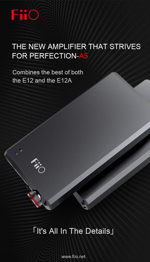 FiiO A5 Portable Headphone Amplifier